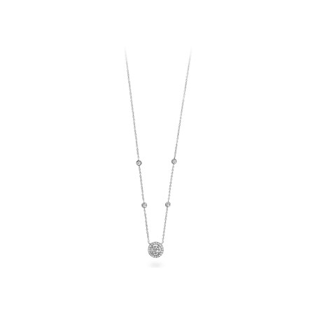 Collier Isabelle Barrier en or blanc et diamants naturels